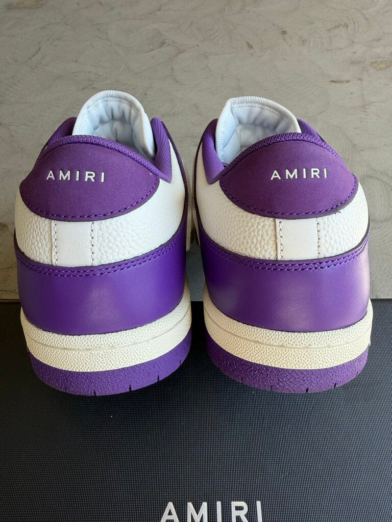 Amiri Bone Sneaker Purple/White Sz. 47