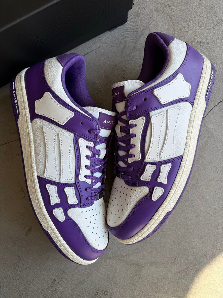 Amiri Bone Sneaker Purple/White Sz. 47