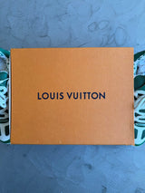 Louis Vuitton Sk8 Sneaker Green/White Sz. 14