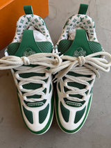 Louis Vuitton Sk8 Sneaker Green/White Sz. 14