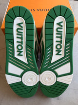 Louis Vuitton Sk8 Sneaker Green/White Sz. 14