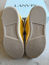 Lanvin Curb Sneaker Yellow/Cream Sz. 48