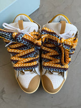 Lanvin Curb Sneaker Yellow/Cream Sz. 48