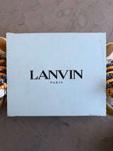 Lanvin Curb Sneaker Yellow/Cream Sz. 48