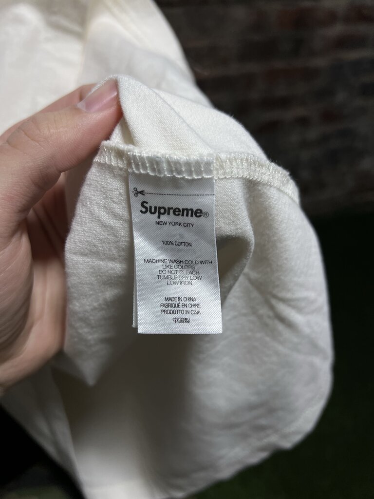 Supreme Gonz Nametag Tee Sz. M