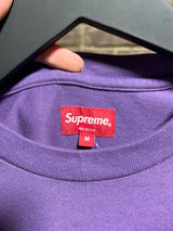 Supreme Plaid Sleeve L/S Purple/Pink Sz. M
