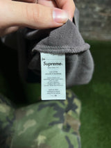 Supreme Embroidered Grey Tee Sz.M