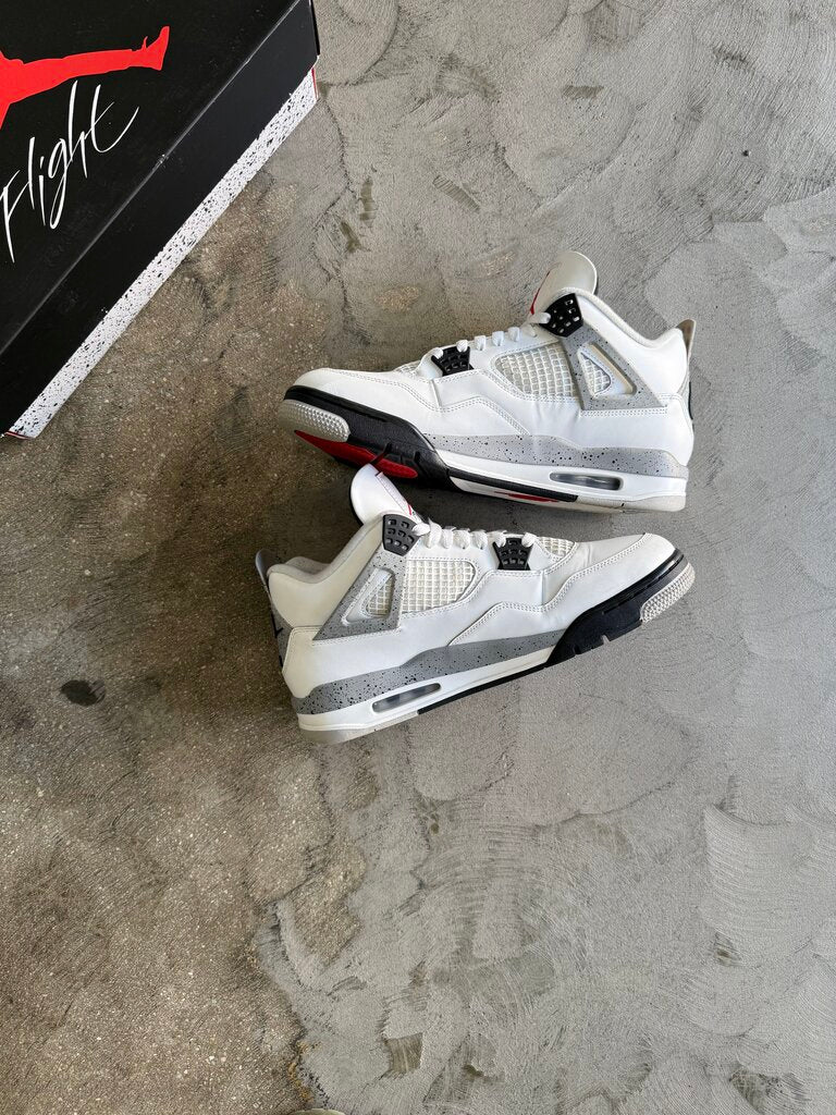 Jordan 4 White Cement Sz. 12
