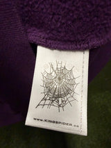 Sp5der Worldwide Purple Hoodie Sz. XL
