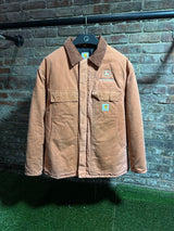 Vintage Salmon John Deer Carhartt Detroit JacketSz. L