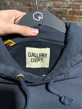 Gallery Dept Flames Hoodie Grey Sz. S