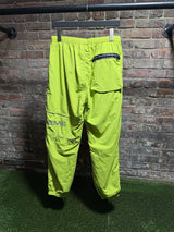 Supreme Nylon Joggers Lime Green Sz. S