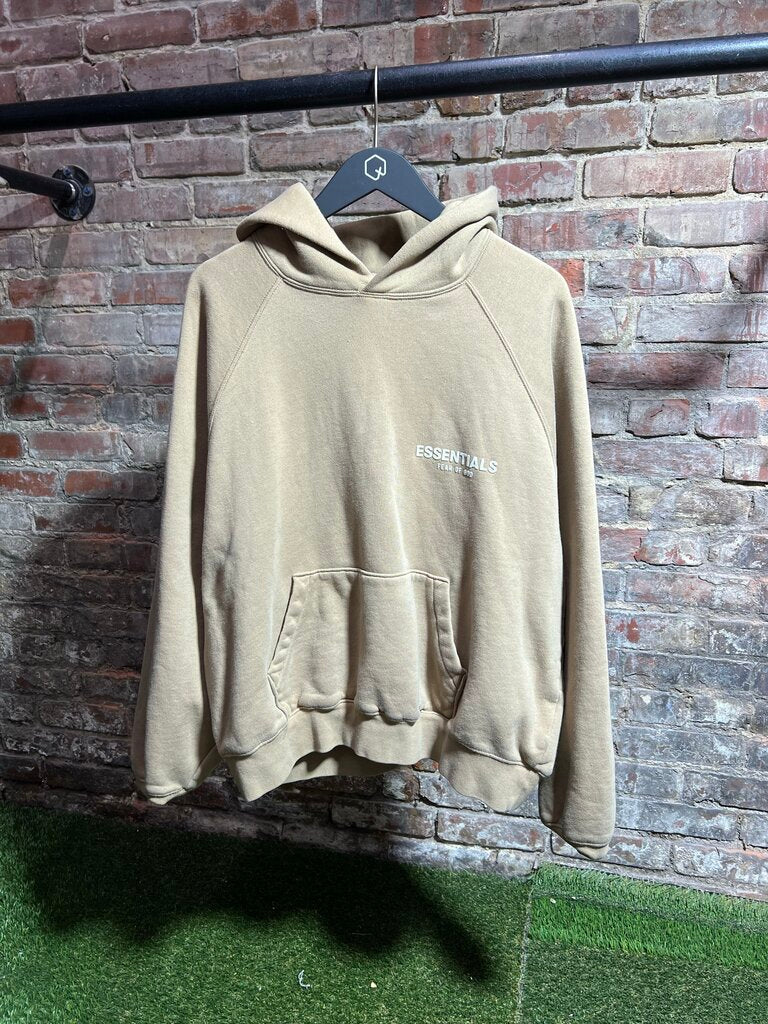 Essentials Hoodie Brown Sz. S
