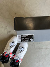 Jordan 8 White True Red Sz. 8.5