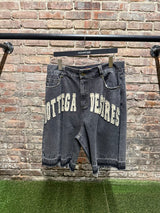 Bottega Desires Denim Shorts Black Sz. 36