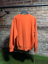 Supreme Orange Embroidered Crewneck Sz. L