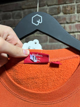 Supreme Orange Embroidered Crewneck Sz. L