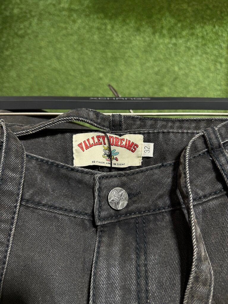 Vale Forever Big Stitch Denim Black Sz. 32