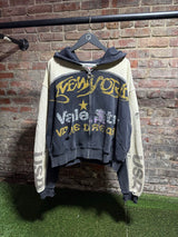 Vale Forever Star Zip-Up Hoodie Sz. L