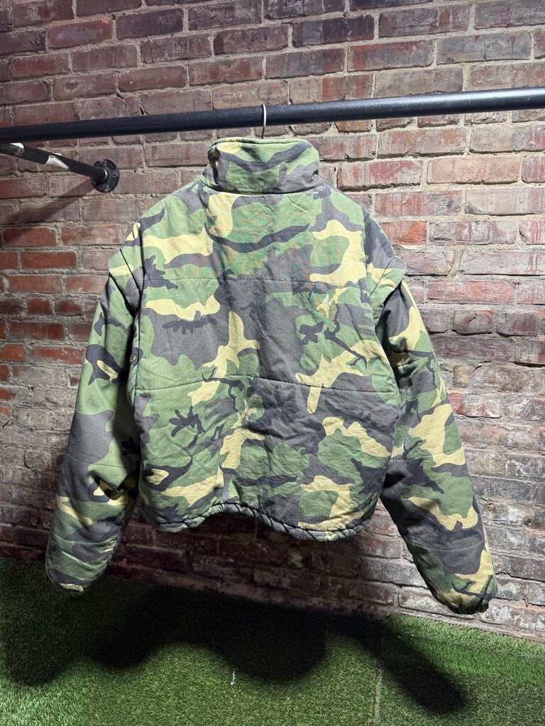 Vale Forever VSX Camo Puffer Jacket Sz. S