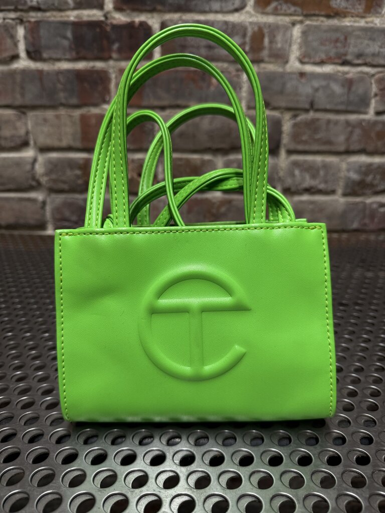 Telfar Small Shopping Bag Highlighter Green