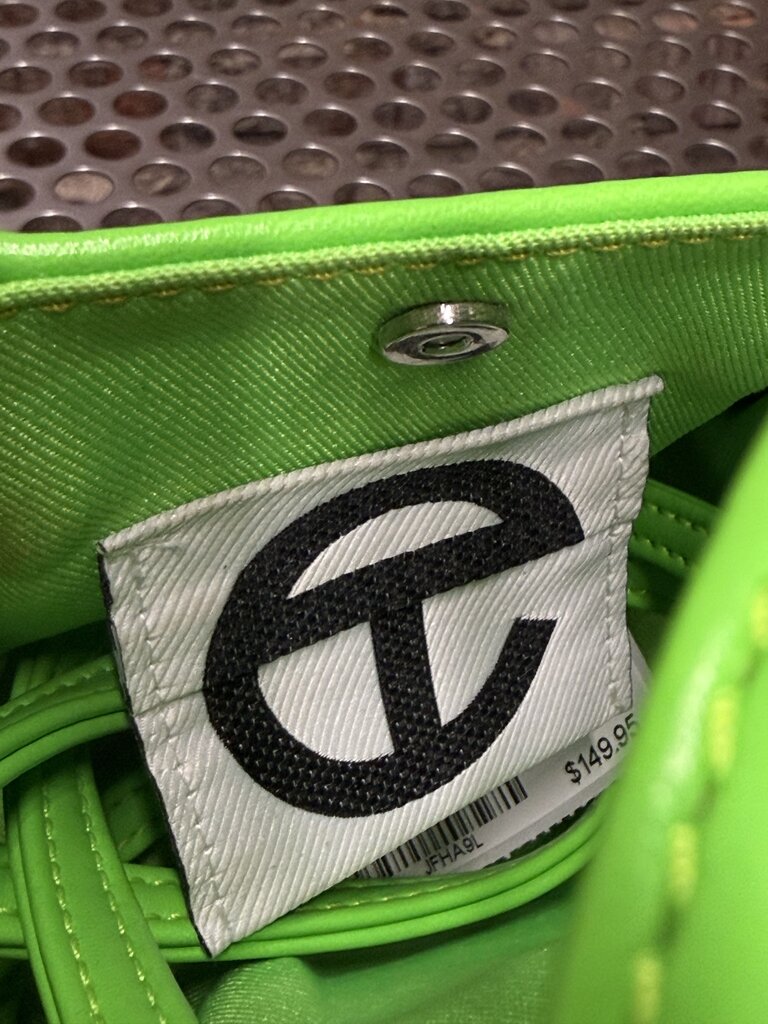 Telfar Small Shopping Bag Highlighter Green