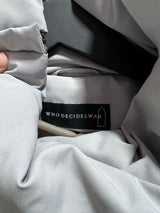 Who Decides War Side Zip Puffer Sz. XXL