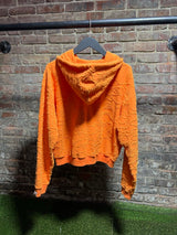 Bape Cropped Orange Zip-Up Sz. M