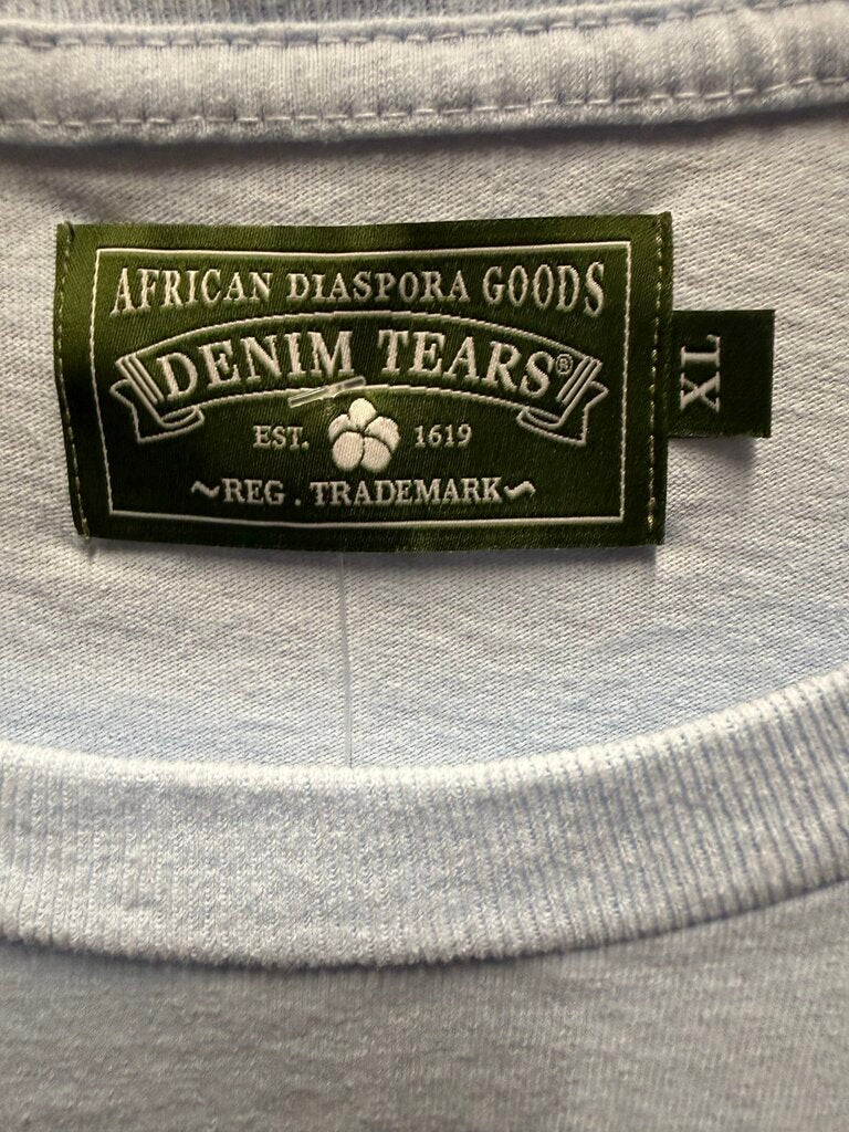 Denim Tears Black Panther Light Blue Tee Sz. XL