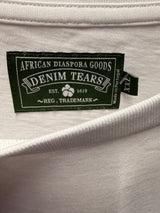 Denim Tears ADG White Tee Sz. XXL