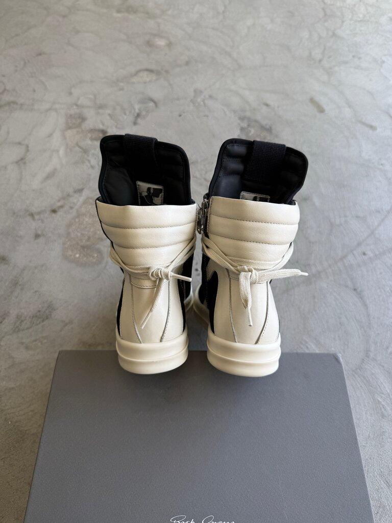 Rick Owens GeoBasket Suede Black Sz. 33