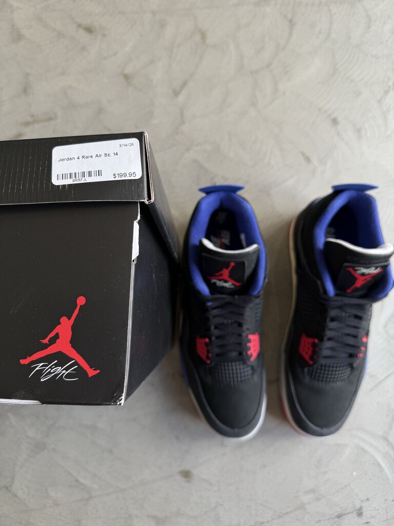 Jordan 4 Rare Air Sz. 14