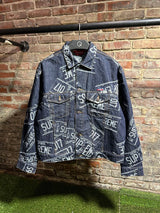 Supreme License Plate Denim Jacket Sz. M