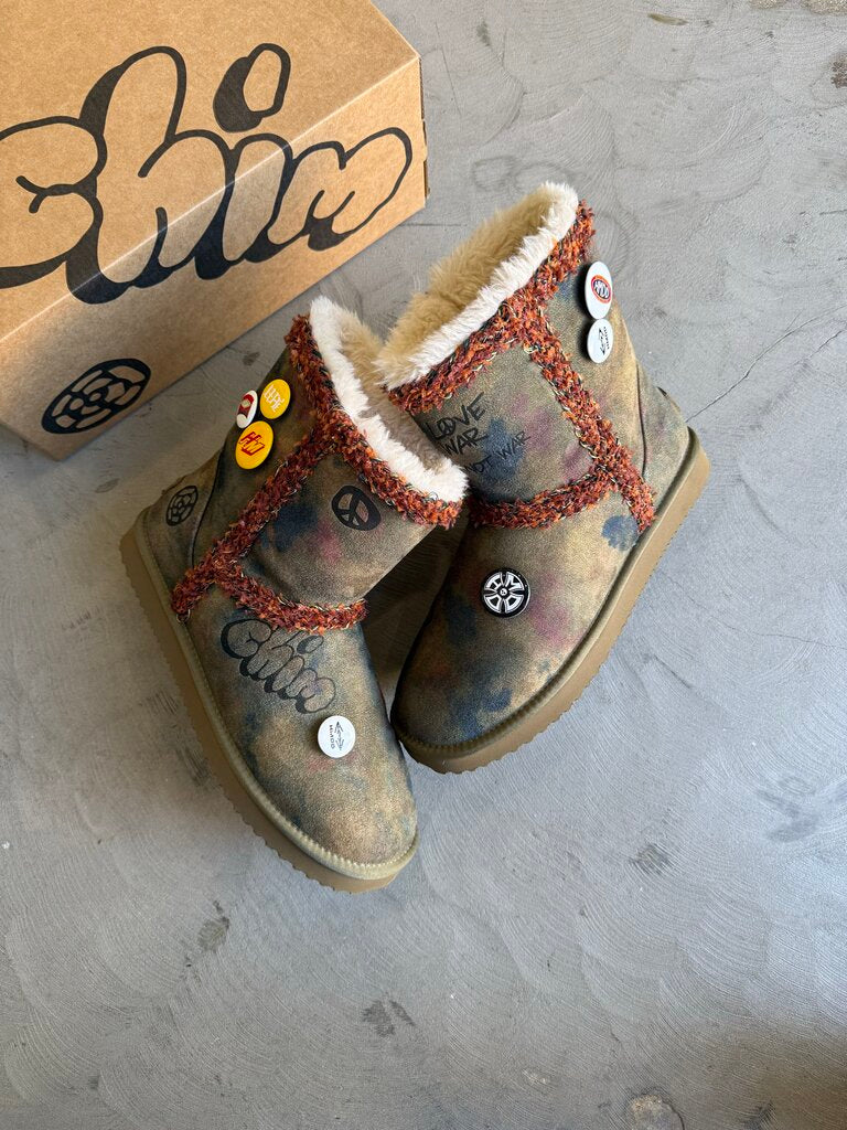 HMDD Graffiti Boot Sz. 10