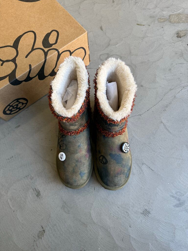 HMDD Graffiti Boot Sz. 10