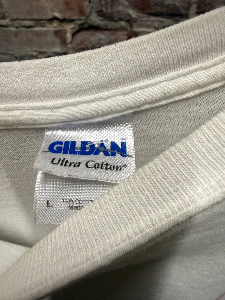 Vintage NPA Condom White Tee Sz. L