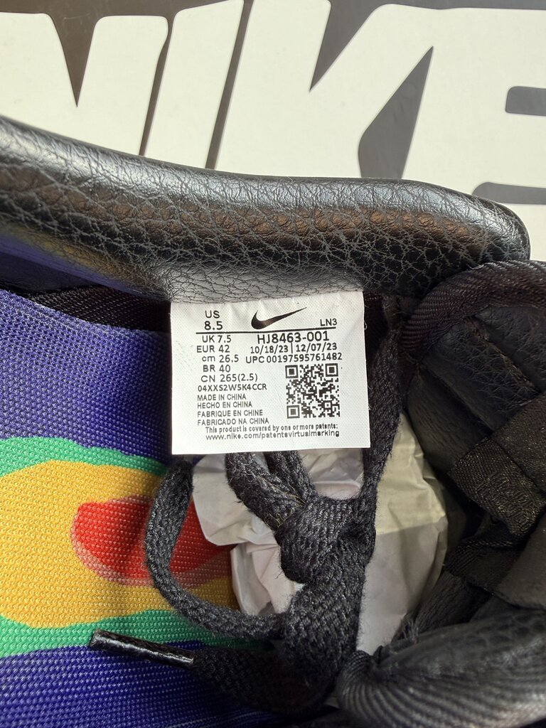 Nike X CPFM AF1 Black/White Sz. 8.5M
