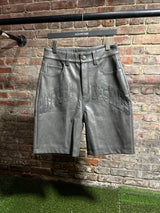 Bottega Desires Leather Shorts Sz. 30
