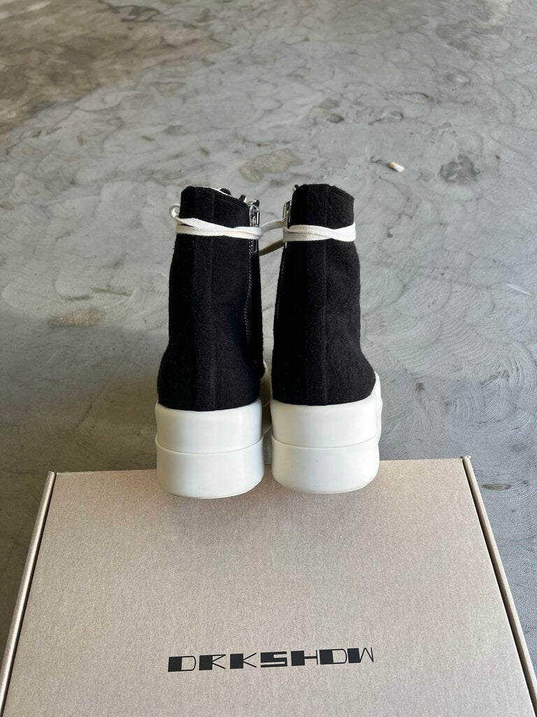 Rick Owens DRK SHDW Ramone High Double Sole Sz. 45.5