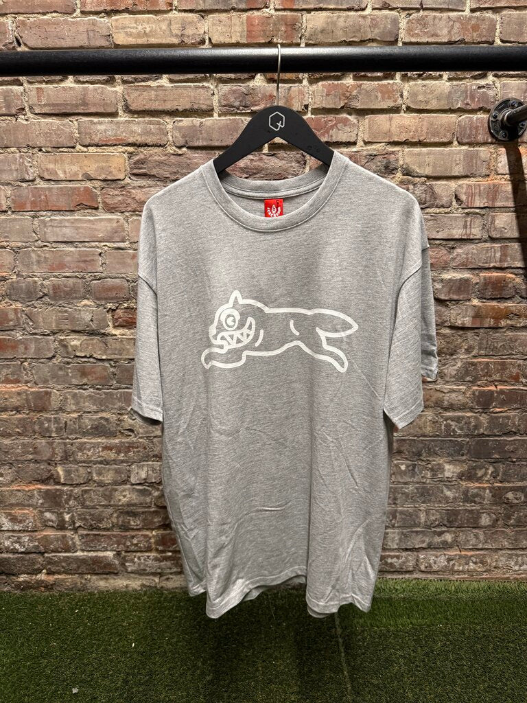 BBC Ice Cream Running Dog Tee Grey Sz. L