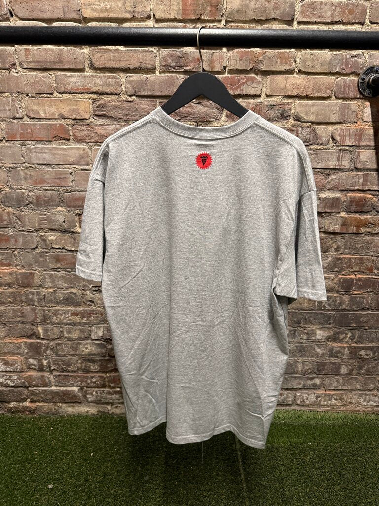 BBC Ice Cream Running Dog Tee Grey Sz. L