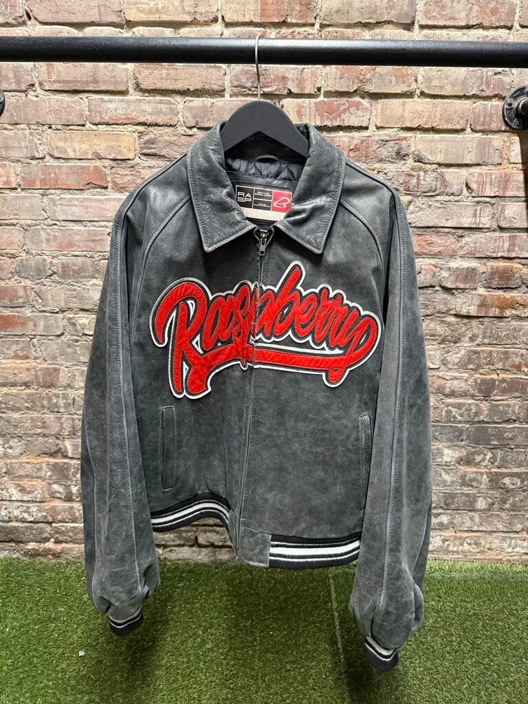 GV Gallery Raspberry Leather Jacket Sz. L