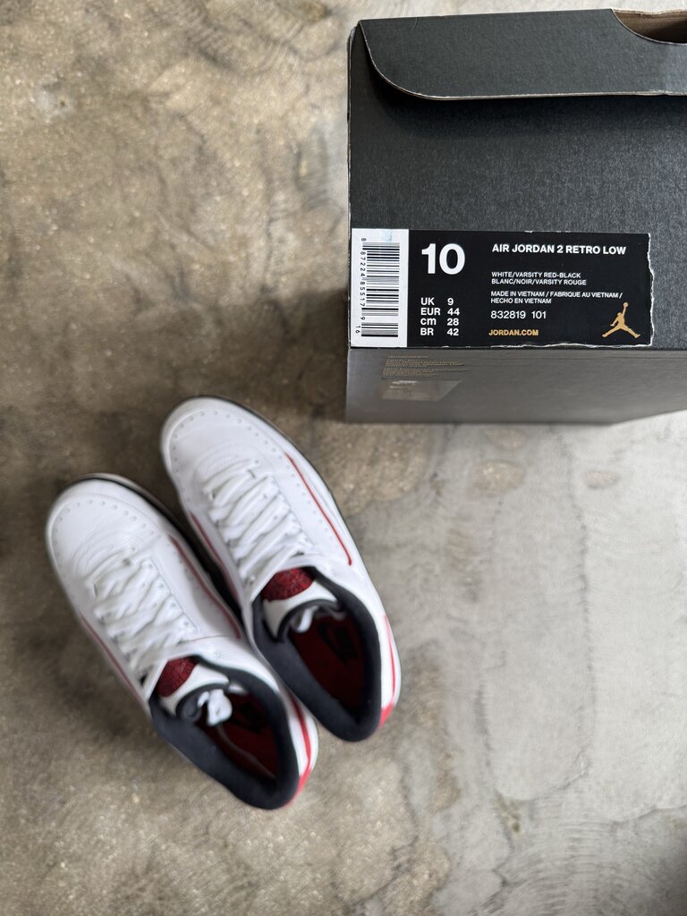 Jordan 2 Low Chicago Sz. 10