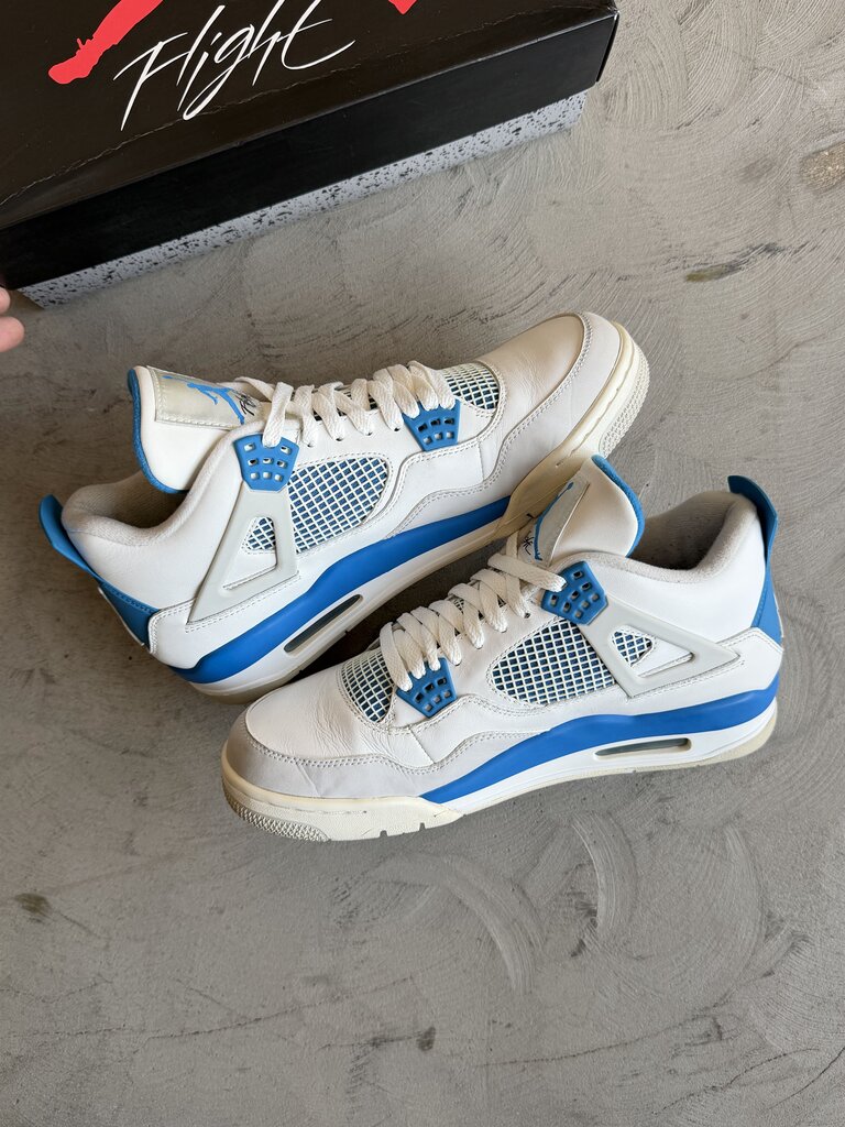 Jordan 4 Military Blue (2012) (Display) Sz. 10