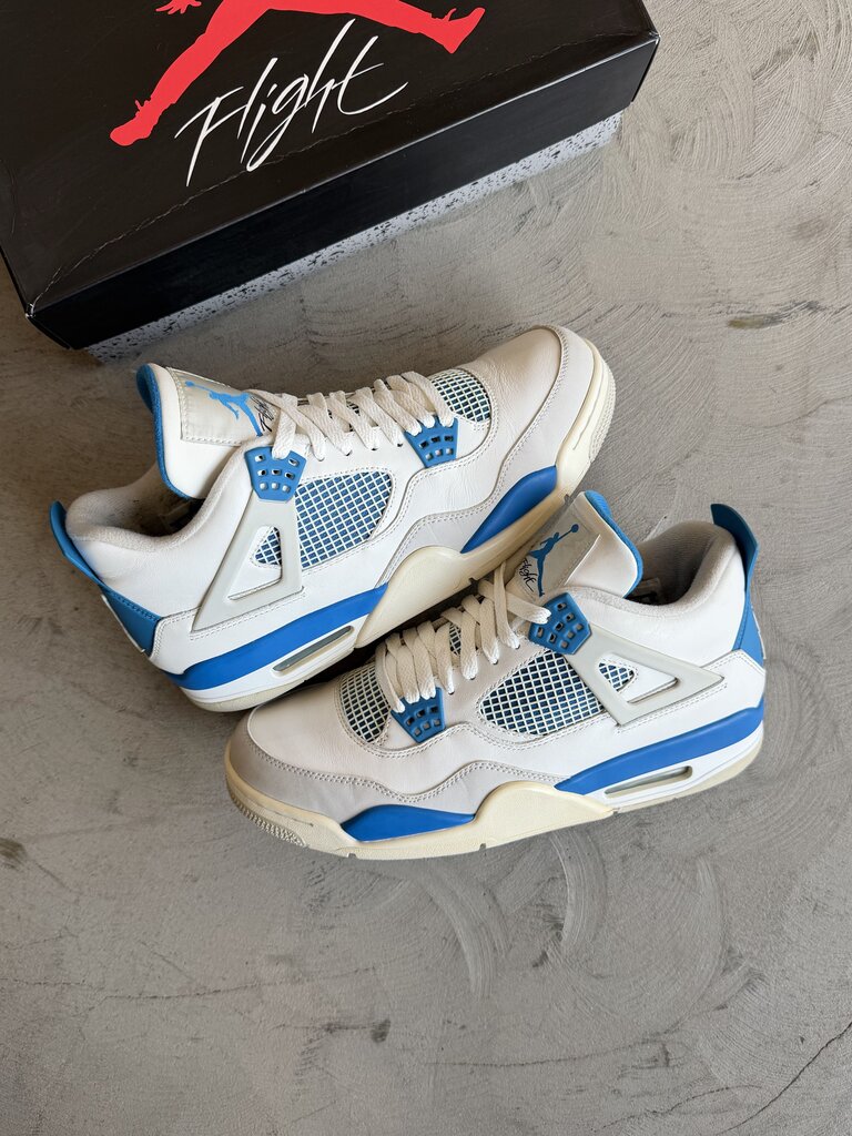 Jordan 4 Military Blue (2012) (Display) Sz. 10