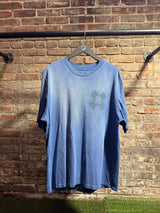 Amiri Quad Crystal Tee Blue Sz. L