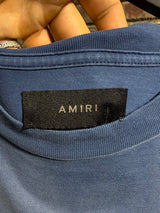 Amiri Quad Crystal Tee Blue Sz. L