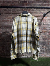 Vale State Yellow Rhinestone Flannel Sz. XL