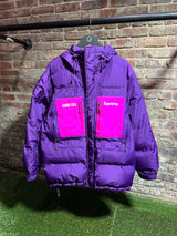 Supreme Purple Gortex Purple Puffer Sz. M