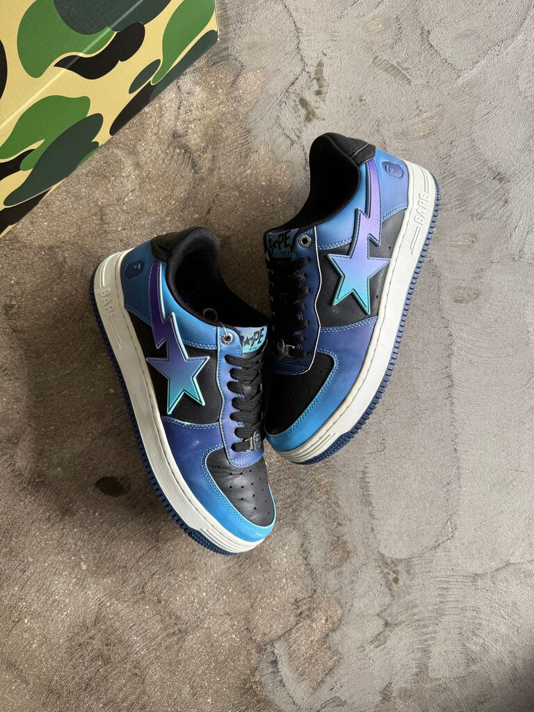 Bape Bapesta Blue Gradient Fade Sz. 10
